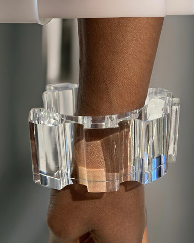 Geer Lucite Cuff Bracelet