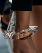 Orbitz Round Lucite Bangle