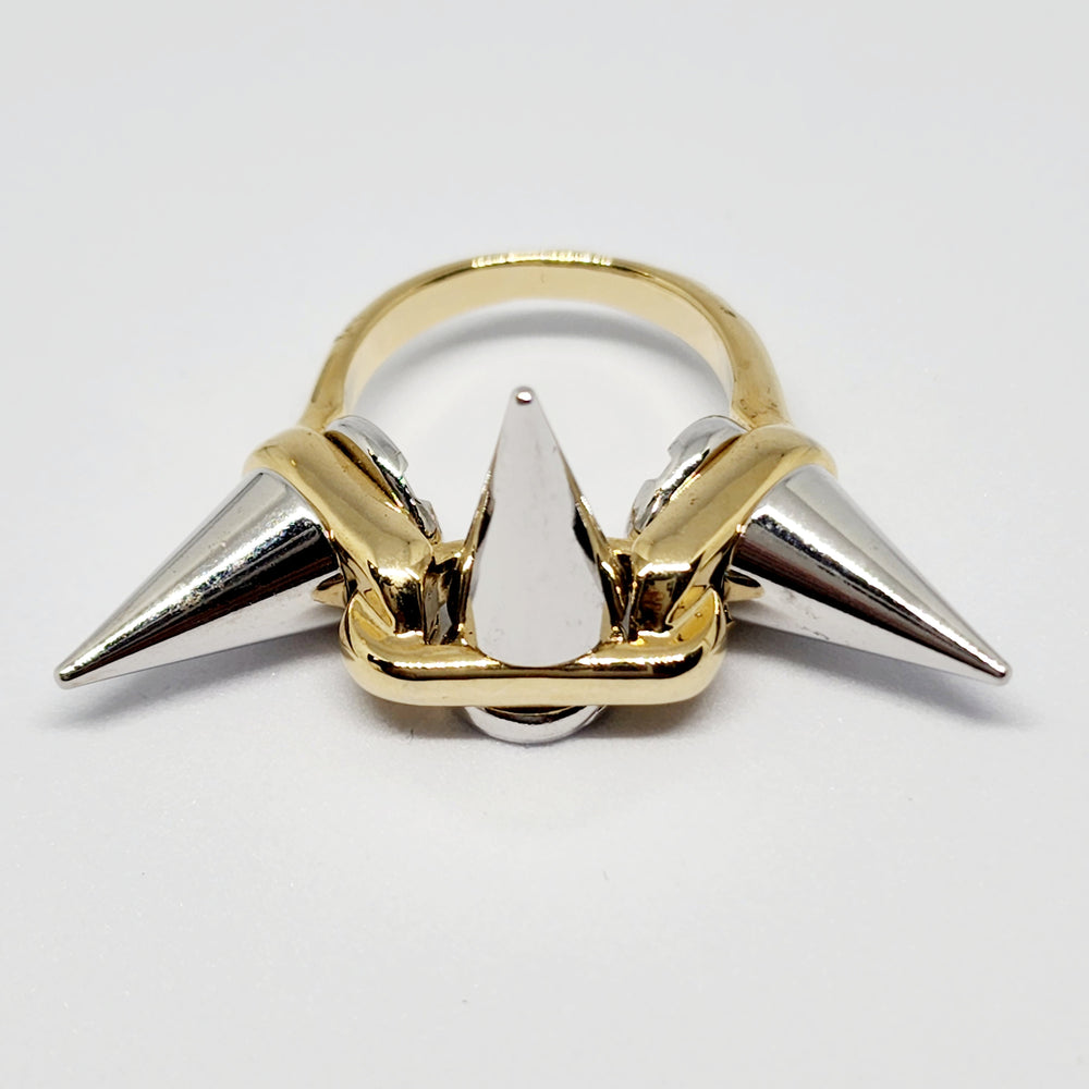 a GALAXY ring with spikes on it from Nik Spruill.