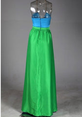 A Love Color Block Chain Link Dress by Nik Spruill on a mannequin.