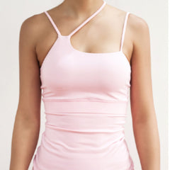 SPACE COLLECTION TANK PINK by Moves Athletix