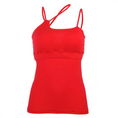 SPACE COLLECTION TANK RED by Moves Athletix