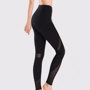 FREEDOM LEGGING BLACK by Moves Athletix Sheer mesh