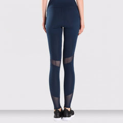 FREEDOM LEGGING BLUE by Moves Athletix Sheer mesh