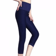 STEEL HIGH WAIST LEGGING BLUE by Moves Athletix